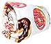 JustHome Fun Print Soft Cozy Lightweight 50 x 60 Fleece Throw Blanket (White with Colorful Donuts)