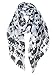 GERINLY Animal Print Scarves: Cute Elephant Pattern Wrap Scarf For Women (Beige)