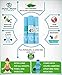 Yoga Mat w/ Bag & Carrying Strap | Yoga, Pilates, & Exercise | Latex Free | 100% Recyclable & Biodegradable | Non-Toxic & Tear Resistant | Extra Long, 1/4 Inch Thick, 72 x 24 Inches by Pow Pow Fitness