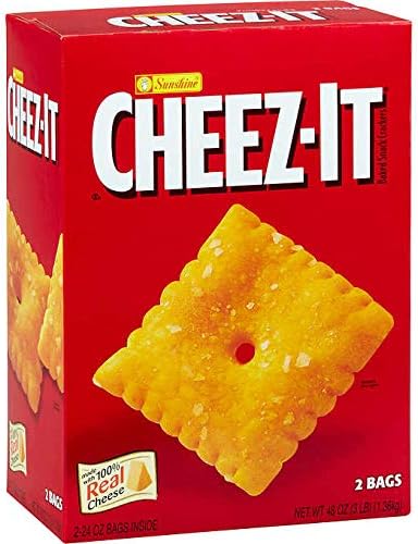 Variety Crackers Snack Bulk Packs - Honey Maid - Cheeze it - Goldfish - Animal Crackers and more. (Sunshine Cheez-It Crackers, Cheddar, 48 oz)