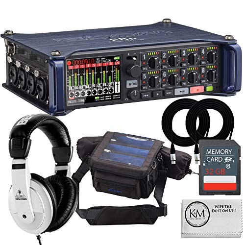 Zoom F8n MultiTrack Field Recorder + Deluxe Recording Bundle Pricepulse