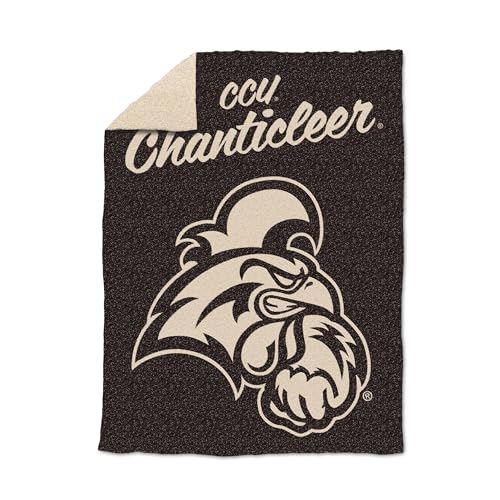 FANMATS NCAA Coastal Carolina Chanticleers XL Luxe Dreams Throw Blanket – 60" x…