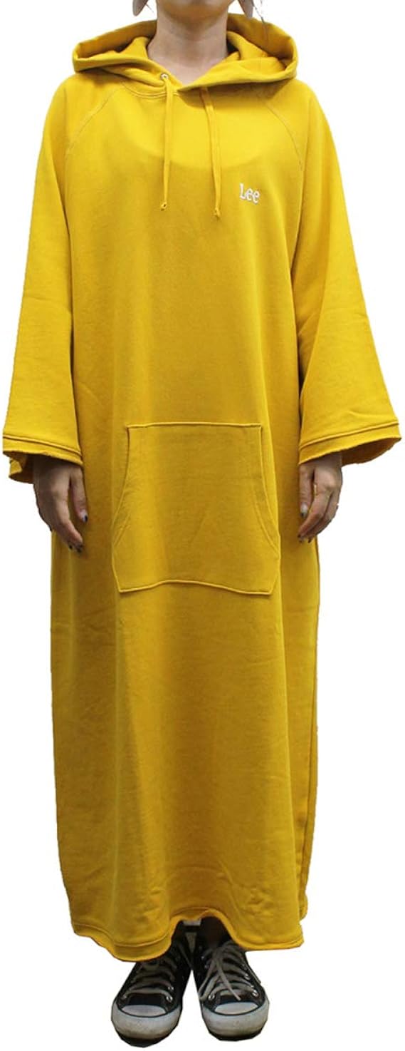 Amazon Lee リー Lady S Lt2491 ロング ワンピース Hoodie Dress M Size 117 Mango ワンピース チュニック 通販