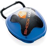 Shock Doctor Mouth Guard Case, Ventilated, Universal Storage for Mouthguard, Adult & Youth Sizes