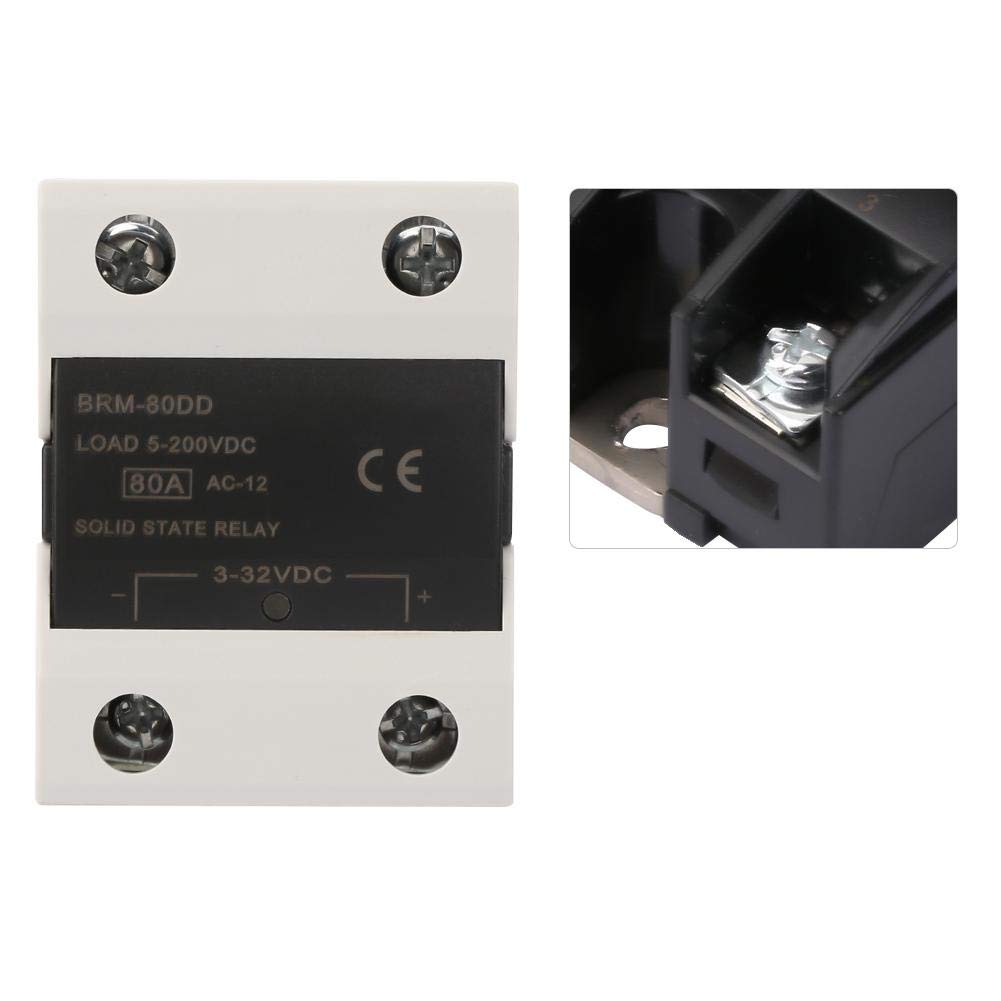 Solid State Relay, 3-32V DC, 60DD/80DD/100DD, Relay Module, High-Power Control, for Industrial Automation, Home Automation, Robot Control