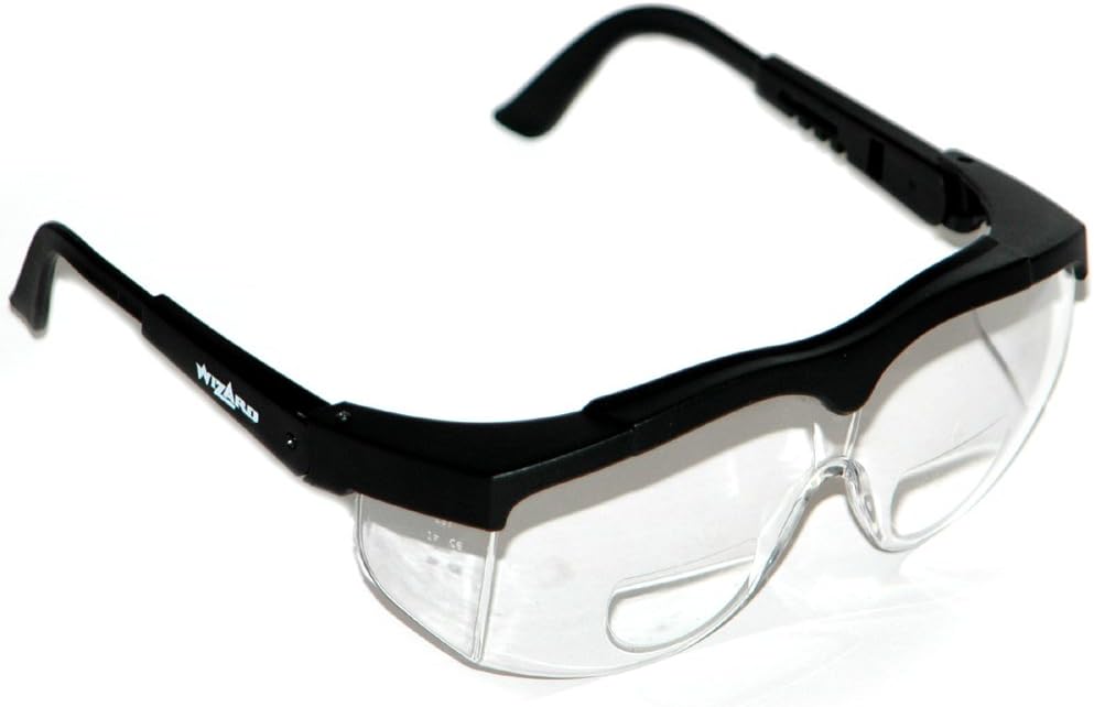 Specs 70610 +1.0 Bifocal Safety Glasses
