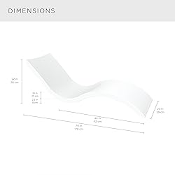 Ledge Lounger - Signature Chaise - Inside Pool