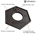 Iron Bull Strength Olympic Fractional Plates 1.25 lb (Pair) - Set of 2 x 1.25 Pound Weight Plates, for Olympic Bars - Micro Loading 2.5 Pound