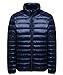 wantdo Men's Packable Stand Collar Ultralight Down Jacket Bubble Coat US Medium Navy