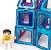 Magnetic Tile Princess Castle Set - 62 Piece Palace Kit with Prince and Princess Toys, Great Toy for Girls, Teach Creativity Building Castles and Ice Palaces, More Fun than Blocks, Pink and Blue Tiles