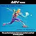 ADV Tennis Dampener with Custom Feel, Racket Shock Absorber to Reduce Vibration and Stay on The Racket, Engineered Poly-Silicone Tennis Racket Dampener, Volt, Sorb 3-Pack…