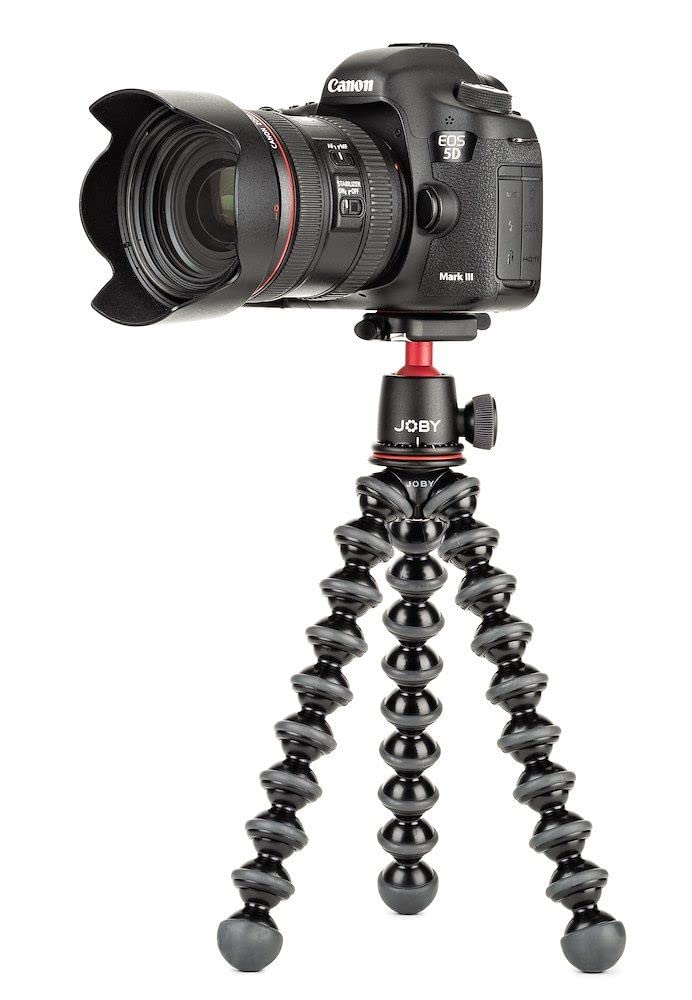 Joby GorillaPod 3K Flexible Mini-Tripod with Ball Head Kit for DSLR and Mirrorless Cameras