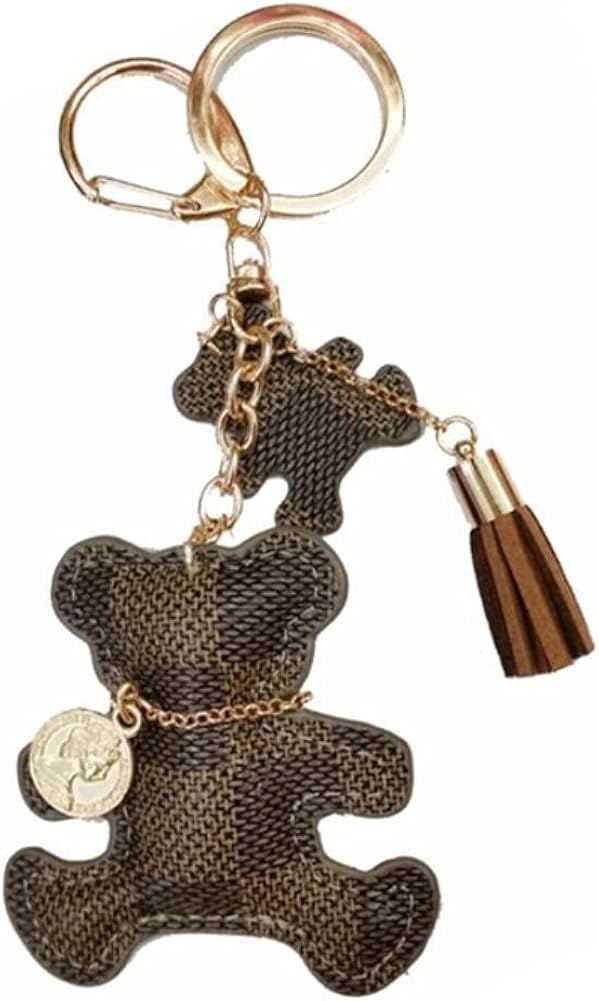 Portachiavi In Ecopelle Marrone - Astuccio Portatutto Compatto 10.5cm