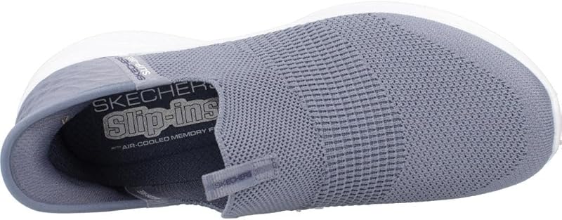 Mujer Ultra Flex 3.0 Cozy Streak Slip-In ENTRENADOR, Slate Textile/Navy Trim, 36 EU — foto 7 de 8