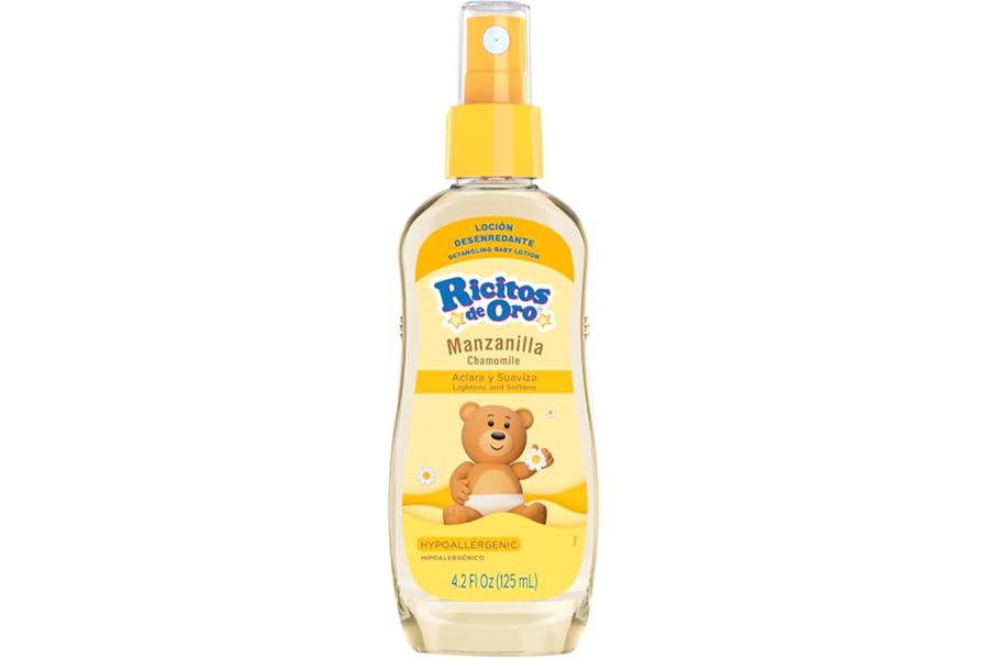 Ricitos de Oro Clarifying Lotion Chamomile Goldilocks 125 Ml, Colour, 125 Ml, Pack of/Pack, Yellow