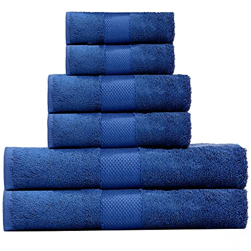 Me&Mine 100 Turkish Cotton 6 Piece Towel Set 2 Bath Towels 2 Hand