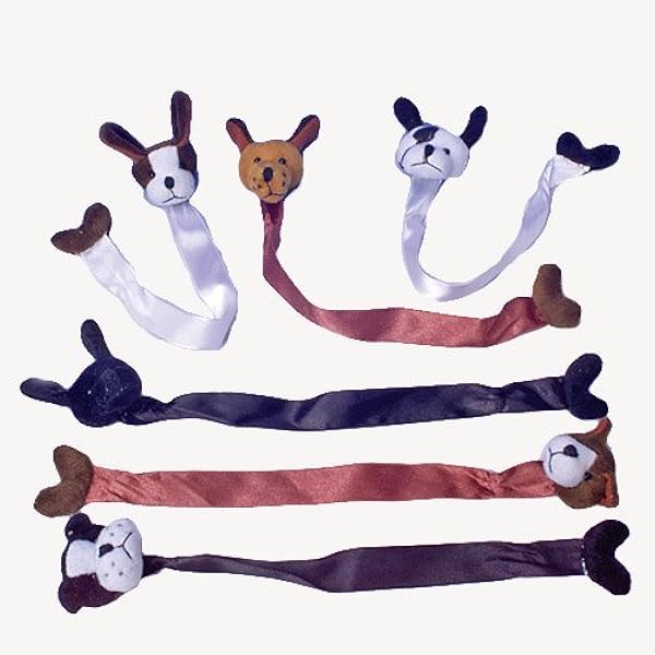 plush animal bookmarks