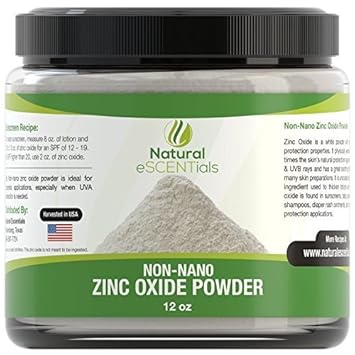 Natural Zinc Oxide Powder Non Nano And Uncoated Baby Safe Cosmetic Grade Fine Powder Free Recipe Ebook Amazon In Beauty