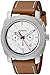 Fossil Men's FS5063 Machine Stainless Steel Watch with Brown-Leather Band