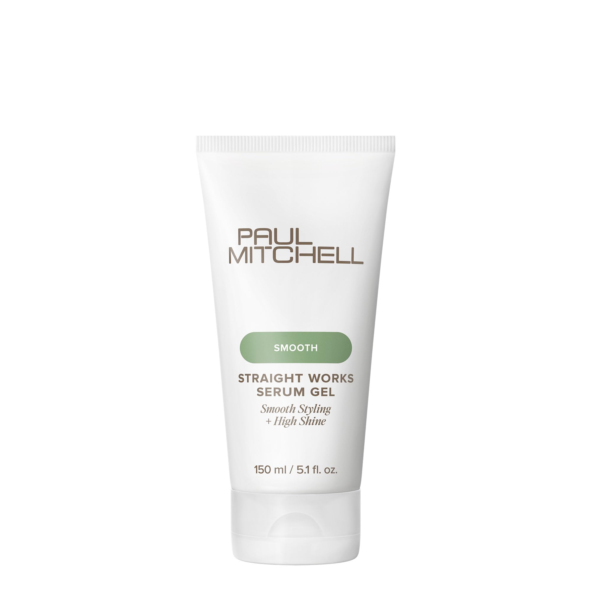 Photo 1 of Paul Mitchell Straight Works Hair Gel, Smoothing Styler, Add Shine, For Frizzy Hair, 5.1 fl. oz