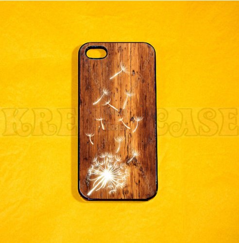 iPhone 5c case, Dandelion iPhone 5c case, dandelion iphone case, iPhone 5c case, Cover for iphone, iPhone 5c Case, Cute iPhone 5c Case (NOT REAL WOOD)