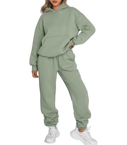 Amazon.com: Trendy Queen Womens 2 Piece Sweat Sets Fall Sweatsuit