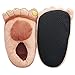 Bluestar Novelty Furry Monster Adventure Slippers for Adults Men Women,Cool House Slippers Comfortable Indoor Shoes (Brown)
