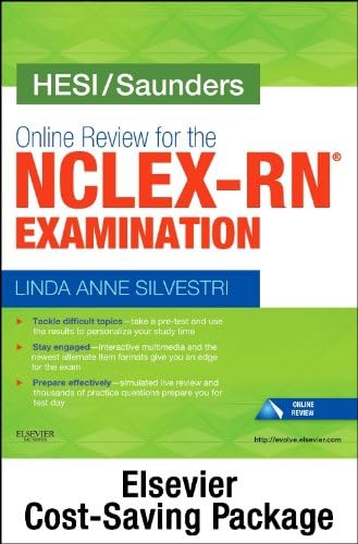 NCLEX Power Prep Package, 24 Month Online Review Version - Saunders Online Review for the NCLEX-RN (2 Year Access) + Elsevier Adaptive Quizzing for th Printed Access Code – 15 Oct 2013