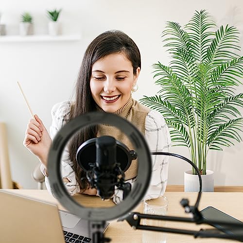 Keeplush Artificial Plant Areca Palm Tree Large 180 cm Artificial Tree Indoor and Outdoor Decorative Artificial Plants Living Room Bedroom Balcony Decoration Home Modern (1 Pack)