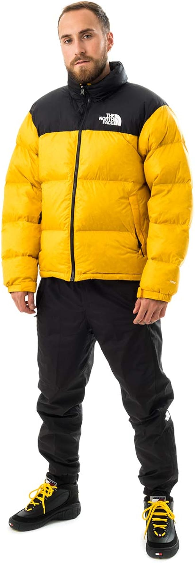 the north face yellow