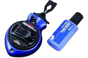 TAJIMA TOOL CORP Tajima CR202B-P 1 mm x 100 ft. Chalk Rite II Contractor Grade Chalk Line