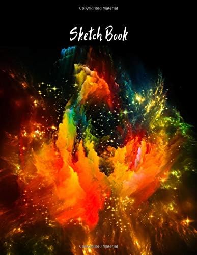 Sketch Book: Notebook for Drawing, Writing, Painting, Sketching or Doodling, 110 Pages, 8.5x11 (Premium Abstract Cover vol.50)