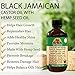 OKAY | Extra Dark 100% Natural Black Jamaican Castor Oil with Hemp Seed Oil | For All Hair Textures & Skin Types | Grow Strong Healthy Hair - Moisturize & Revitalize Skin | All Natural | 4 Oz