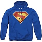 Popfunk Superman 2025 New Logo Color Adult Pull-Over Hoodie
