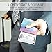 MoKo Passport Holder, PU leather Travel Case Cover for Passport, Water Color
