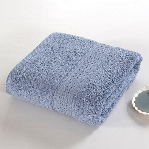 Cotton solid color bath towel set for adults/ big towel/ five-star hotel towels/ plain coloured towels/ male and female couples absorbent bath towel-Q