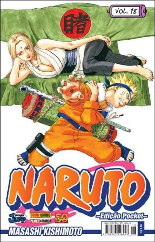 Livro Naruto Pocket   Volume 18