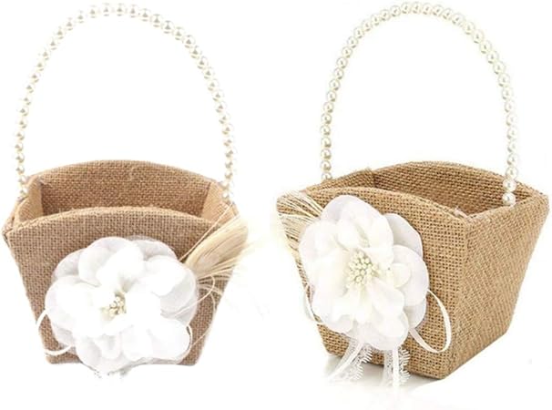 flower girl baskets amazon uk