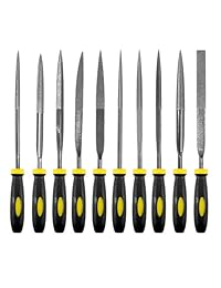 Se 7414tf 10-Piece Negro Titanio (Diamond Juego de limas