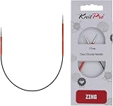 KnitPro Zing Fixed Circular Needles Asymmetrical 10" 2.75mm Knit Pro view 1