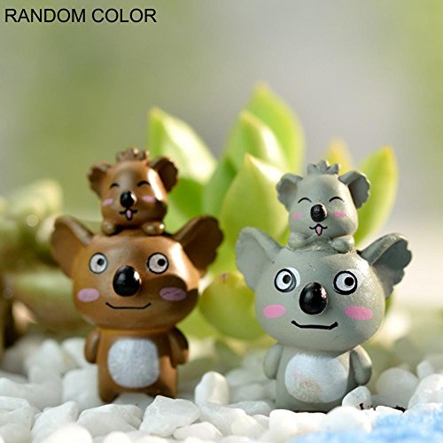 Home-organizer Tech Miniature Animal Fairy Home Garden Ornament Figurines Flower Pot Succulents Plant House Decor Bonsai Resin Craft Dollhouse Micro Landscape Decor