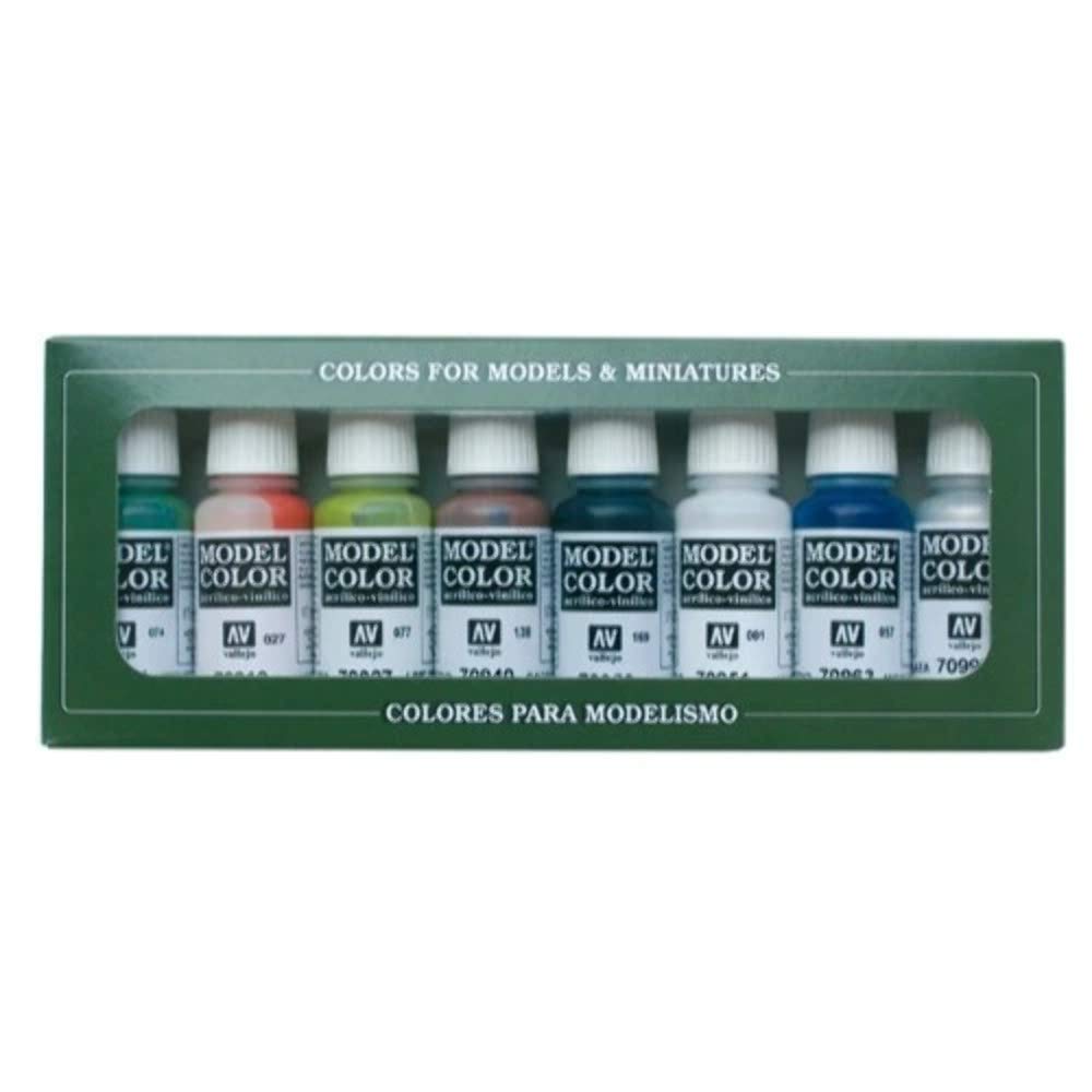 AV Vallejo Model Color Set - Building Set (x8)