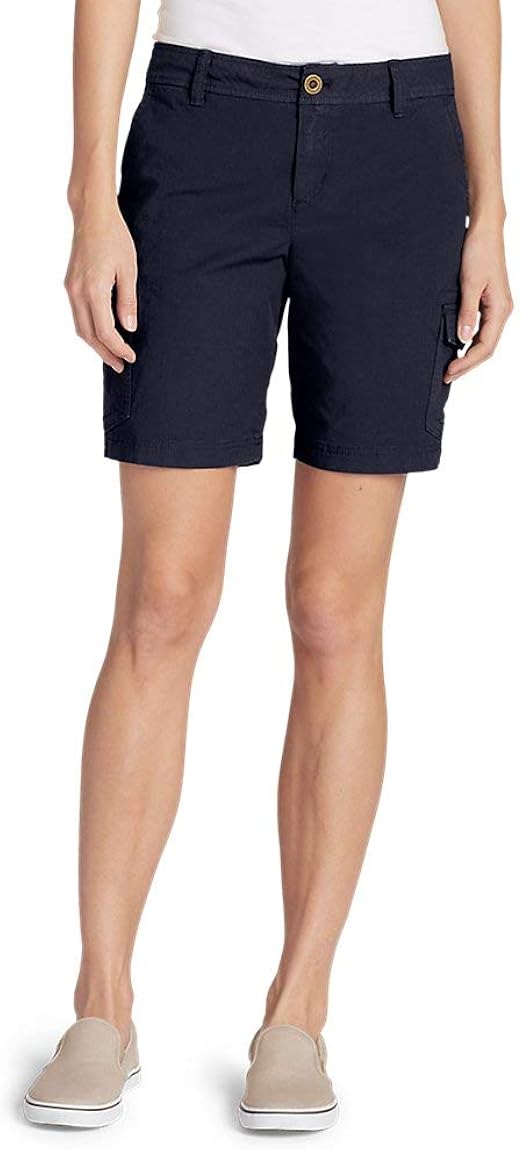 Eddie Bauer Women's Adventurer Stretch Ripstop Cargo Shorts Slightly Curvy Amazon.it