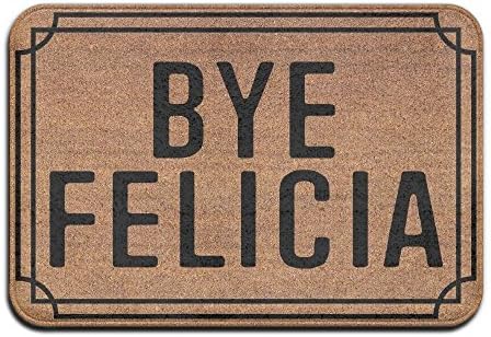 Dick Sidney BYE FELICIA Fashion In Absorbent Non Slip Floor Rug Carpet Door Mat Funny Doormat Funny Door Mat Funny Doormats Quote Doormat Unique Doormat Funny Mat