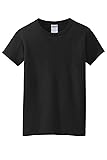 Gildan Blank T-Shirt - Unisex Style 5000 Adult Black