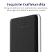 Tronsmart 10000mAh External Battery Charger, Ultra-Compact Travel Charger, Genuine Leather Portable Power Bank with Built-in Lightning Cable for iPhone iPad iOS Android Phone