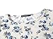 Veranee Women's Plus Size Swing Tunic Top 3/4 Sleeve Floral Flare T-Shirt X-Large 16-5