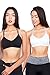 Bundle 2 & 3 Packs Anemone Women's Soft Breathable Sports Bra