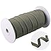 WXJ13 50 Feet 1 Inch Wide Green Tree Tie Garden Tie Plant Supports for Staking and Guying, 1500 Lbs Strength