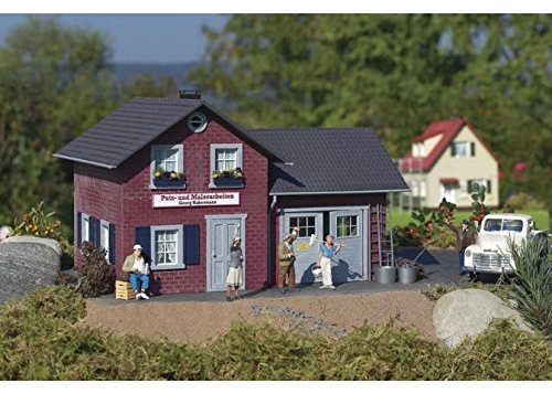 PIKO G SCALE MODEL TRAIN BUILDINGS - MEL'S FIX IT SHOP - 62078